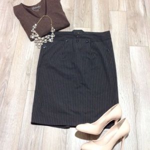 Vivienne Westwood Anglomania Pin Stripe skirt